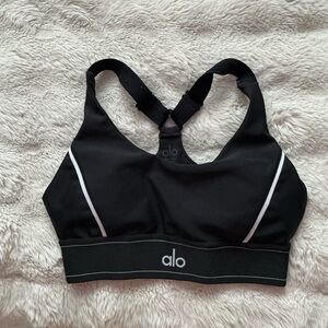 Alo Airlift suit up Black Sports Bra